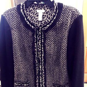 Chico's tweed blazer